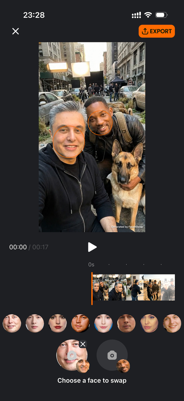 使用 FaceXSwap 来快速二创