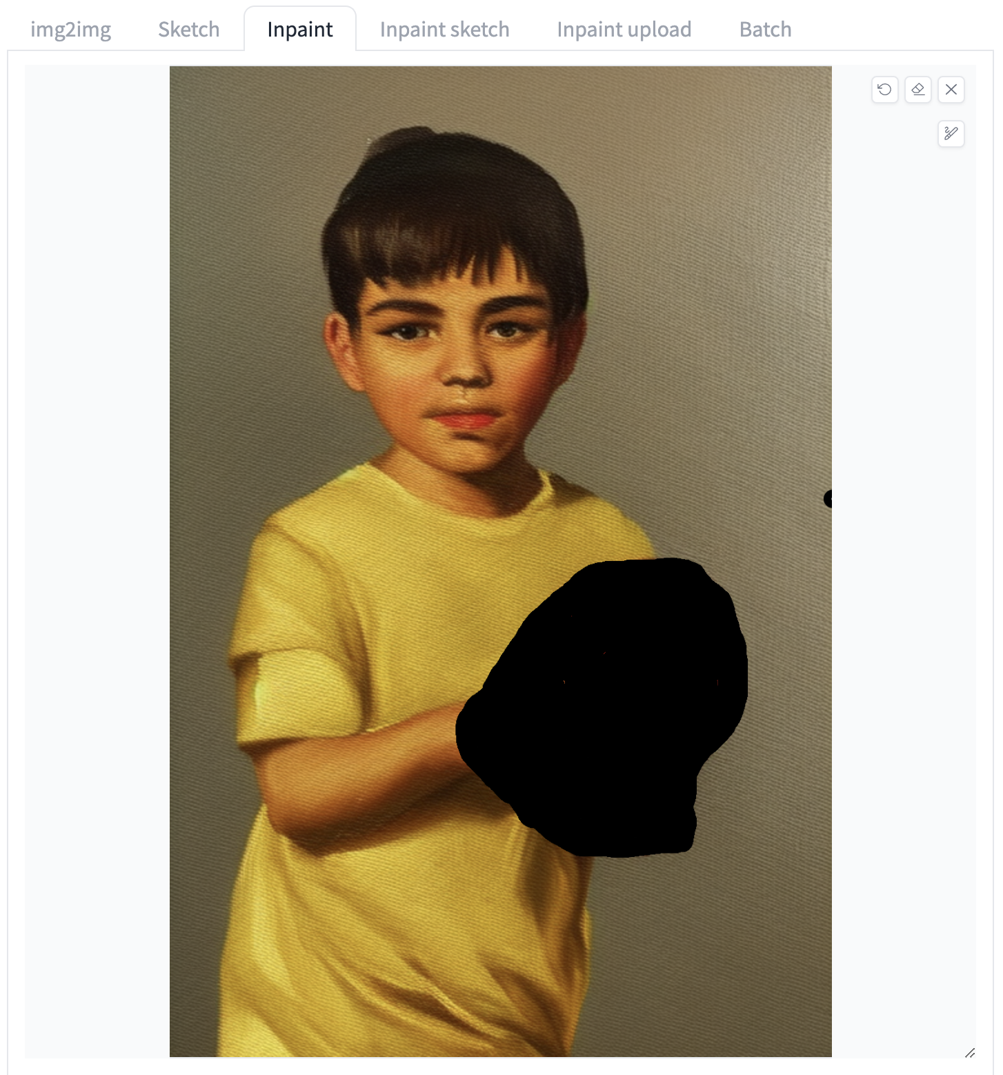 内补绘制(Inpaint)蒙版